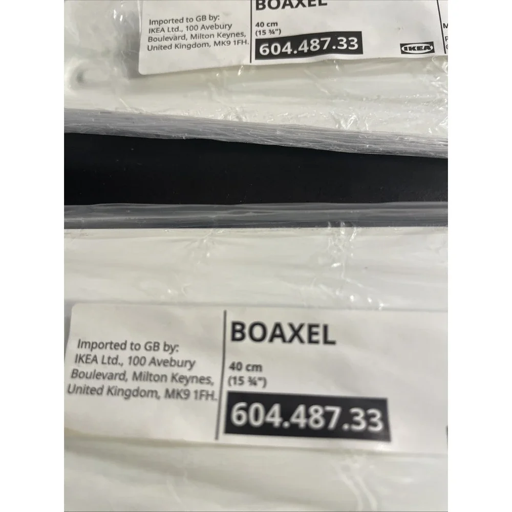 LOT OF 8 - Ikea BOAXEL Bracket white 15 ¾